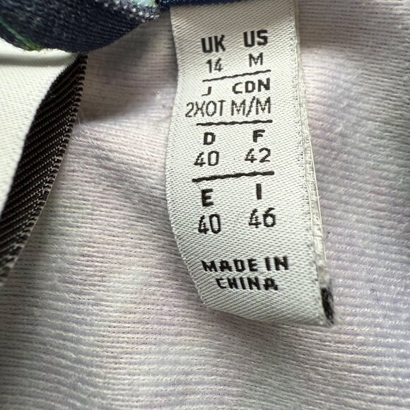 Adidas Size M Multicolor Blossom Of Life Floral Graphic Full Zip Track Jacket - Picture 8 of 15